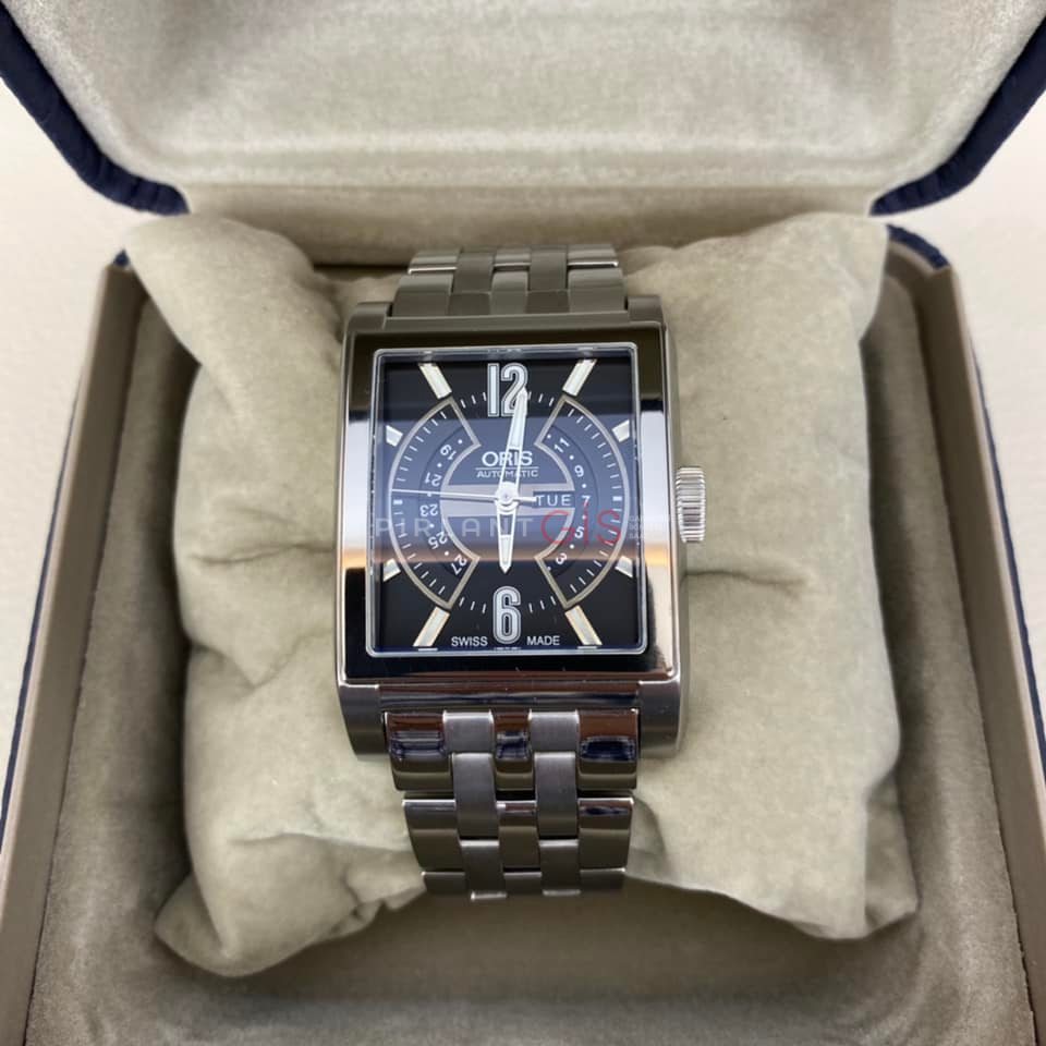 ORIS Rectangular Titan Date 585.7622.80.64M Erkek Kol Saati