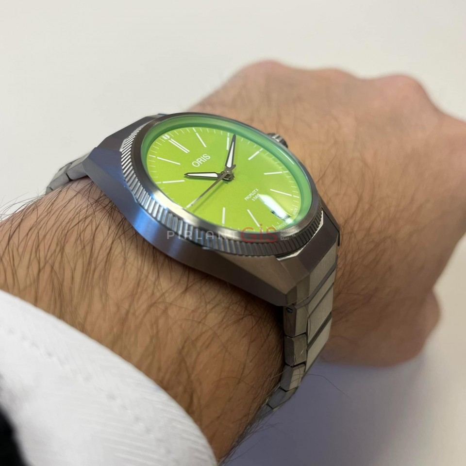 ORIS ProPilot X Kermit Edition Calibre 400 01 400 7778 7157-Set