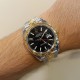 ROLEX Date Just ll Steel And Gold Black Dial 126333 Jubilee