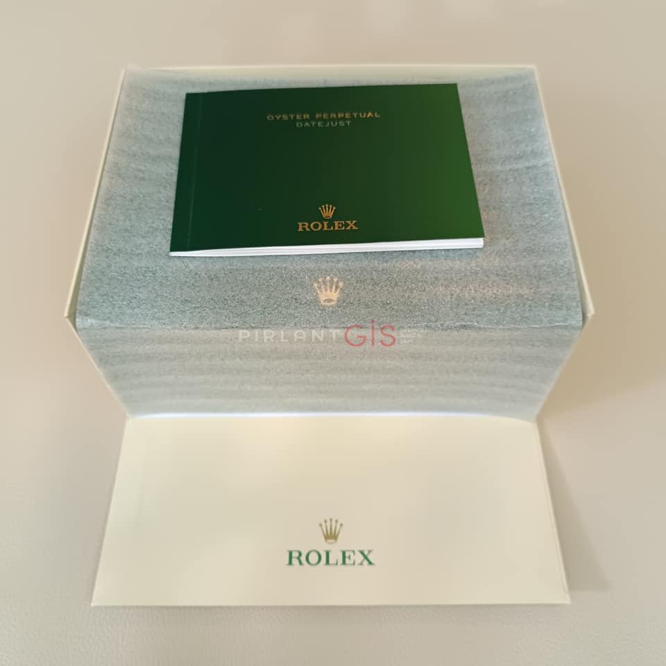 ROLEX Date Just ll 41 mm Mint Green 126334 Oyster