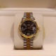 ROLEX Date Just 31 mm Steel & Yellow Gold 278273 Jubilee Dark Rhodium VI Diamond Dial