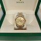 ROLEX Sky-Dweller Steel & Yellow Gold Jubilee Champagne Dial 326933