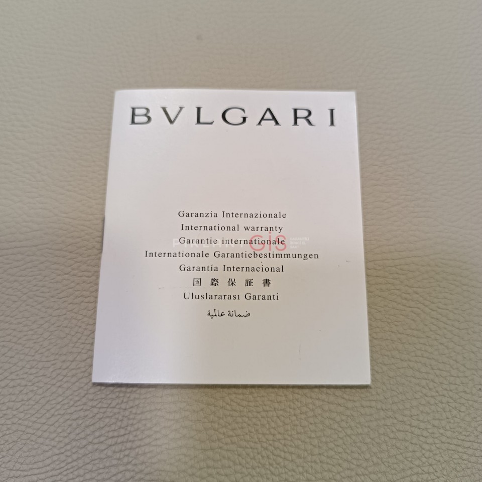 BVLGARI Rettangolo Automaic RT 45 SS D