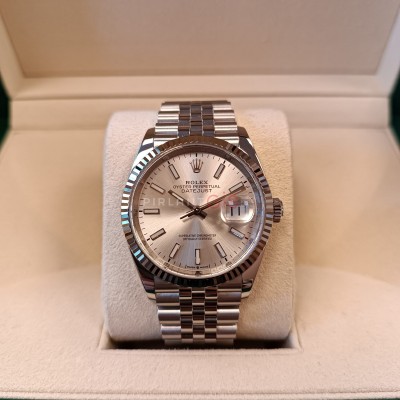 ROLEX Datejust 36 Silver Dial 126234 Jubilee