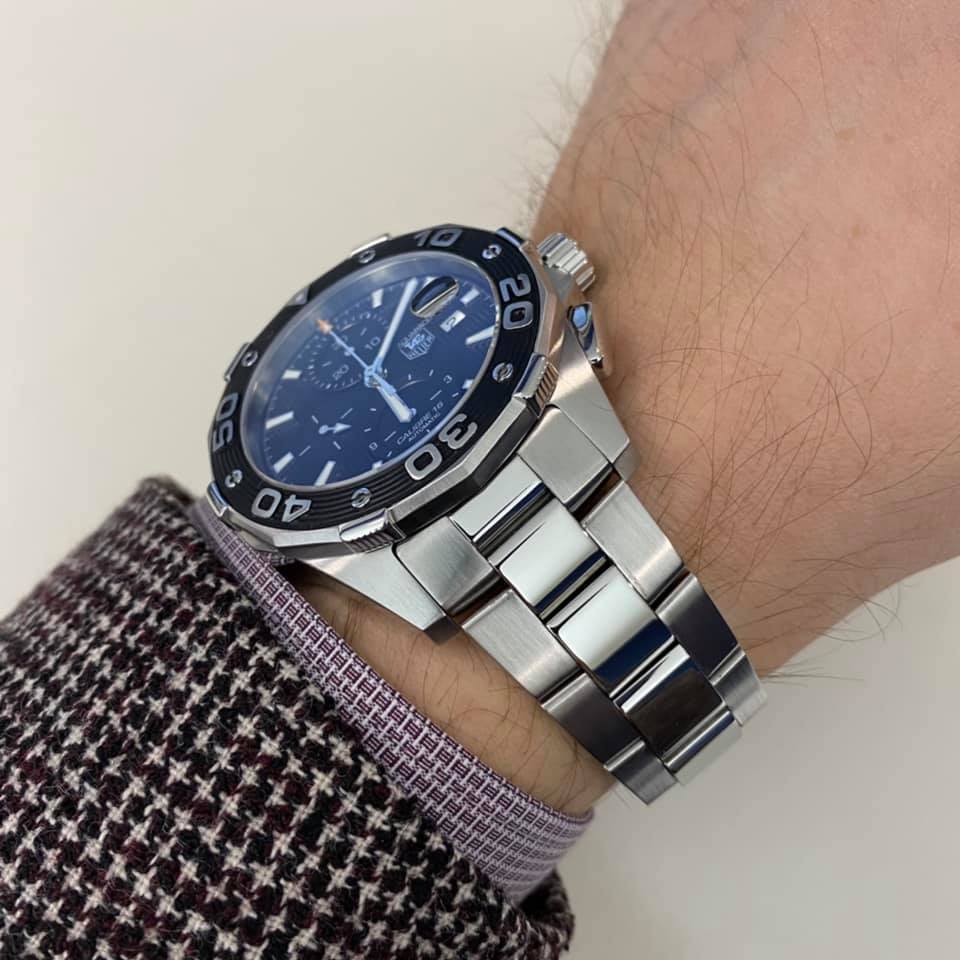 TAG HEUER Aquaracer Calibre 16 Chronograph CAJ2110.BA0872 Erkek